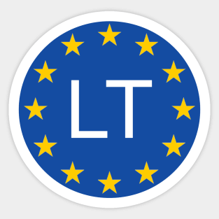 Lithuania Lietuva Sticker